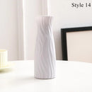 Helnys Nordic Ceramic-Style Flower Vase for Home Decor and Wedding Centerpieces