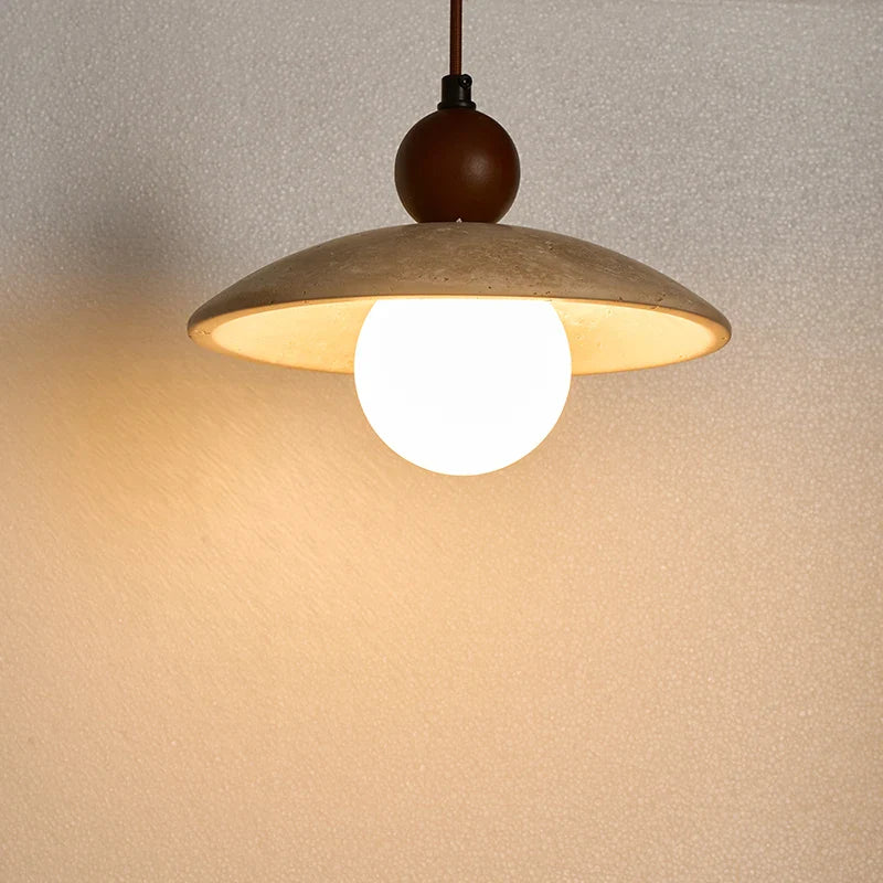 Helnys White Glass LED Pendant Lights Scandinavian Modern Hanging Lamp