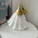 Helnys Flower Glass LED Pendant Light Modern Nordic Hang Lamp