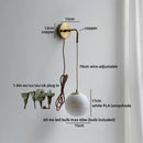 Helnys LED Wall Lamp White Ball Luxury Interior Lighting Fixtures