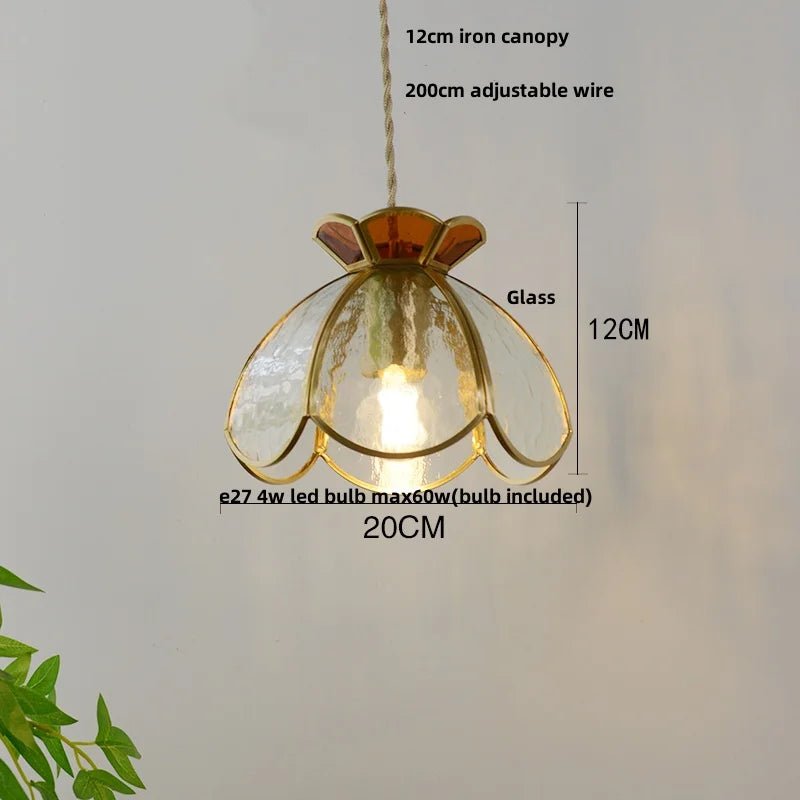 Helnys LED Glass Pendant Lights for Modern Home Decor