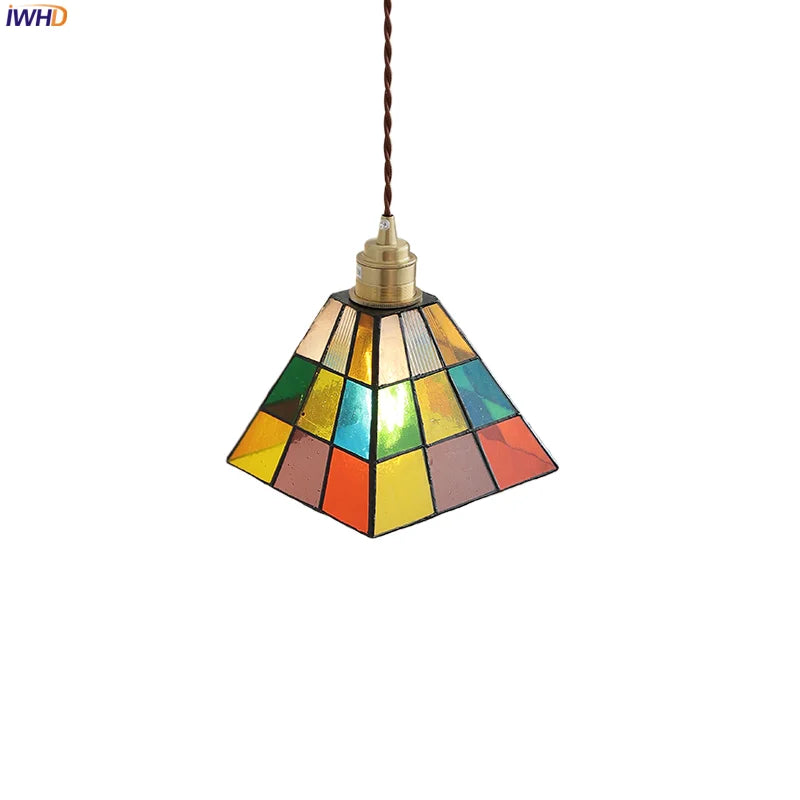Modern Nordic Glass Pendant Lights by Helnys - LED Kitchen Bedroom Hanging Lamp