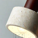 Helnys Wood Canopy LED Pendant Light 200cm Adjustable Hanging Lamp