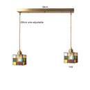 Helnys Glass LED Hanging Light Copper Socket Modern Pendant Lamp