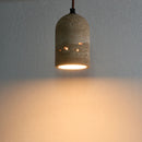Helnys Yellow Travertine LED Pendant Lamp, Modern Nordic Hanging Lights.