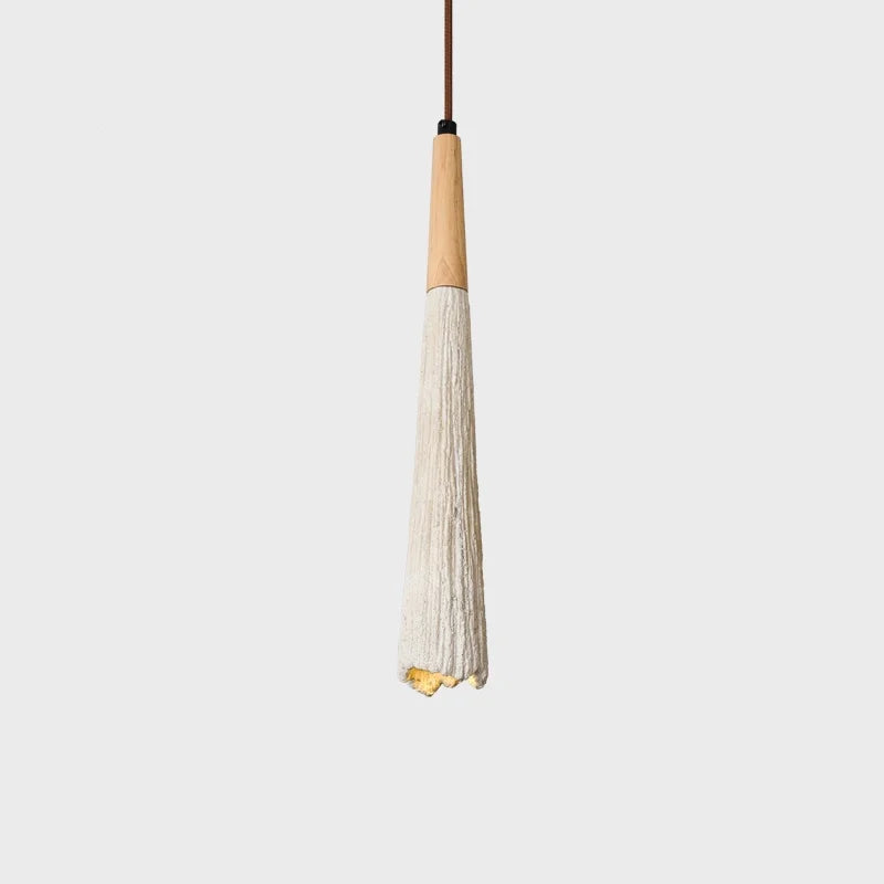 Helnys Micro Cement LED Pendant Lights Fixture Scandinavian Hanging Lamp