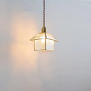 Helnys Glass LED Pendant Chandelier for Bedroom Living Room Decoration
