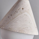 Helnys White Glass LED Pendant Light Fixture Nordic Modern Hanging Lamp