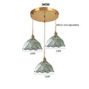 Helnys Nordic Copper Glass Hanging Pendant Light for Modern Living Spaces