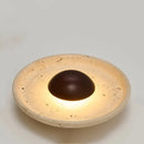 Helnys Round Stone LED Wall Sconce Nordic Modern Stair Light Fixture