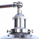 Helnys Vintage LED Pull Chain Wall Lights Lens Stair Reading Bedside Lamp Iron Lightings