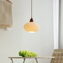 Helnys Ceramic Wood LED Pendant Lamp - Nordic Modern Hanging Light Fixtures