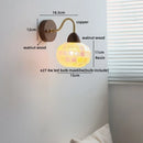 Helnys Resin Shell LED Wall Lights Pull Chain Switch Staircase Lighting