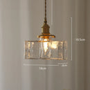 Helnys Glass LED Pendant Lights with Knob Switch - Japanese Style Home Lighting
