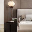 Helnys Nordic Walnut Wood LED Wall Lamp Luminaire