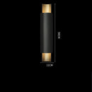 Helnys Water Droplet Crystal LED Wall Light - Nordic Wandlamp