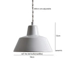 Helnys Ceramic LED Pendant Lights - Modern Nordic Hanging Lamp