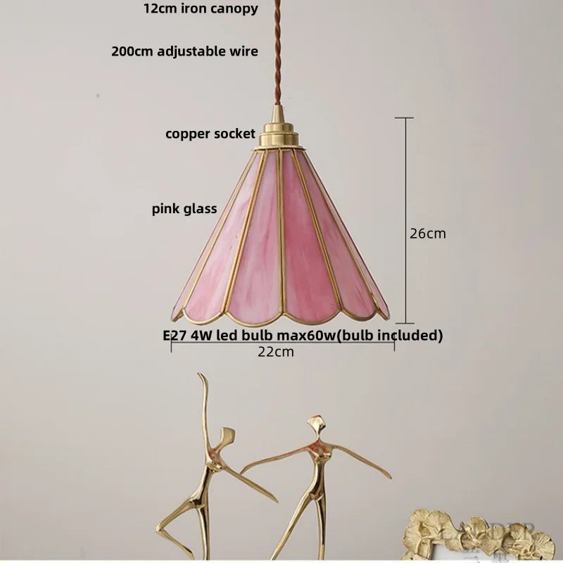 Helnys Ceramic LED Pendant Lamp Adjustable Modern Hanging Light Nordic Style