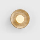 Helnys LED Glass Wall Sconce Lamp for Bedroom Balcony Stair Mirror Light Fixtures