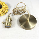 Helnys Modern Glass LED Pendant Light Fixture for Home Decor