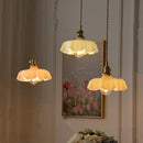 Helnys Yellow Glass LED Pendant Light Fixture | Nordic Modern Home Decor Bar Hotel