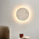 Helnys Round Stone LED Wall Lamp Sconce Modern Nordic Aplique Pared