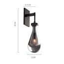 Helnys Water Droplet Crystal LED Wall Light - Nordic Wandlamp