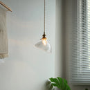 Helnys Nordic Glass LED Pendant Light for Reading Living Dining Room