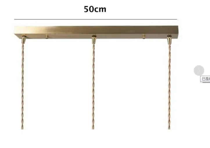 Helnys Big Glass Pendant Lights for Bedroom Dinning Living Room