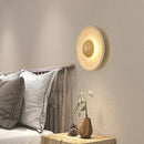 Helnys LED Wall Light Yellow Stone Wood Modern Nordic Lamparas