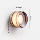 Helnys LED Acrylic Wall Lamp Modern Sconce Light for Corridor Balcony Stairway