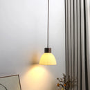Helnys Nordic Wood LED Pendant Lamp with White Ceramic Ball