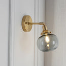 Helnys Glass Ball Wall Sconce Modern Nordic Lighting for Bedroom and Bathroom