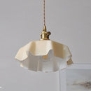 Helnys Yellow Glass LED Pendant Light Fixture | Nordic Modern Home Decor Bar Hotel