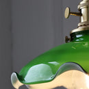 Helnys Modern Green Glass LED Pendant Lamp with Adjustable Wire - Nordic Style