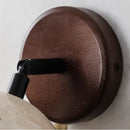 Helnys Yellow Travertine LED Wall Light with Pull Chain Switch