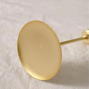 Nordic Metal Candle Holders in Golden Finish for Stylish Home Decor by Helnys