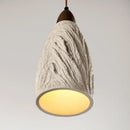 Helnys Cement LED Pendant Lamp, Adjustable Nordic Modern Hanging Light Fixtures