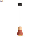 Nordic LED Pendant Lamp by Helnys - Modern Cement Hanging Light