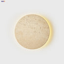 Helnys Nordic LED Wall Lights Yellow Travertine Creative Home Decor Stair Sconce