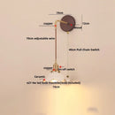 Helnys Adjustable LED Wall Sconce Lamp - Nordic Modern Design