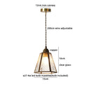 Helnys Crystal Glass LED Pendant Chandelier - Modern Luxury Hanging Light Fixtures