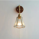 Helnys Copper Rotate Arm LED Wall Light - Nordic Modern Design