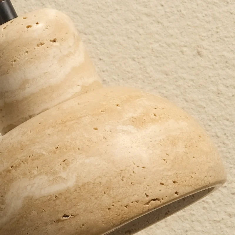 Helnys LED Pendant Lamp Yellow Travertine Modern Nordic Home Decor
