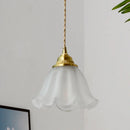 Helnys Flower Glass LED Pendant Light Modern Nordic Hang Lamp