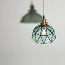 Helnys Amber Glass LED Pendant Chandelier