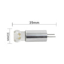 Helnys G4 LED 12V Bulb 1.5W COB 120LM for Home Lighting