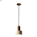 Helnys Wood Canopy LED Pendant Light 200cm Adjustable Hanging Lamp