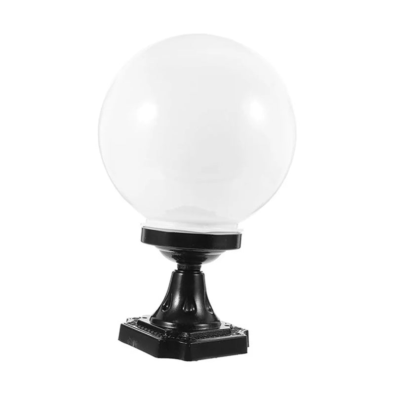 Helnys Clear Acrylic Shade Replacement for Outdoor Pathway Lamp with Twist Lock Neck