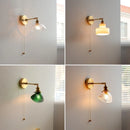 Helnys LED Wall Sconce Clear Glass Luxury Stair Light Wandlamp